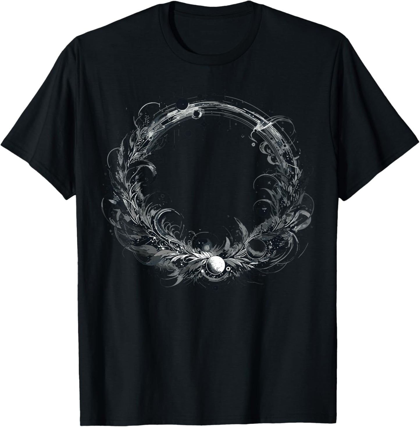 Elegant Floral Wreath Design With Intricate Details