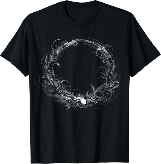 Elegant Floral Wreath Design With Intricate Details