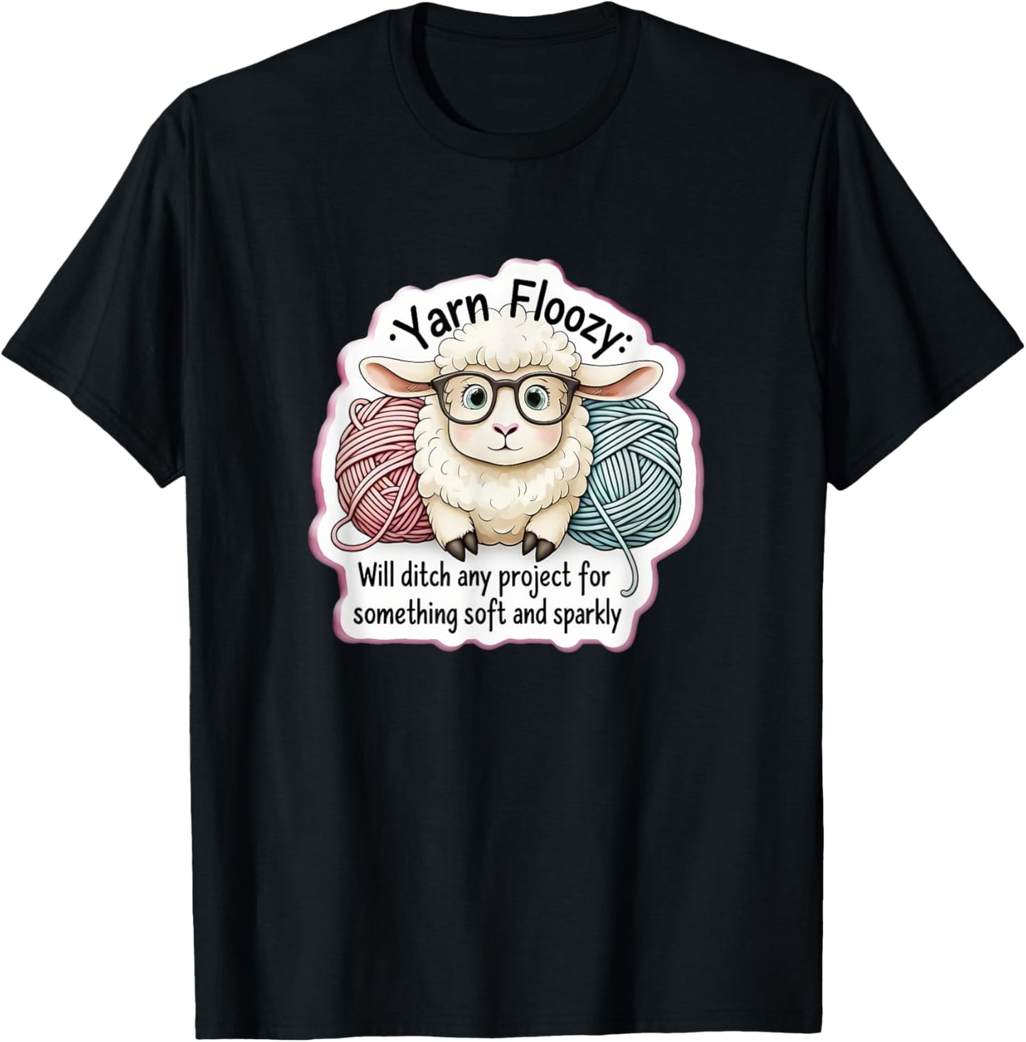 Yarn floozy funny knitting yarn hoarder knitter crocheter