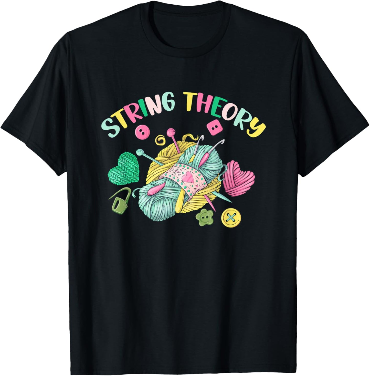 Entangled String Theory Higgs Boson Physics Knitting Yarn