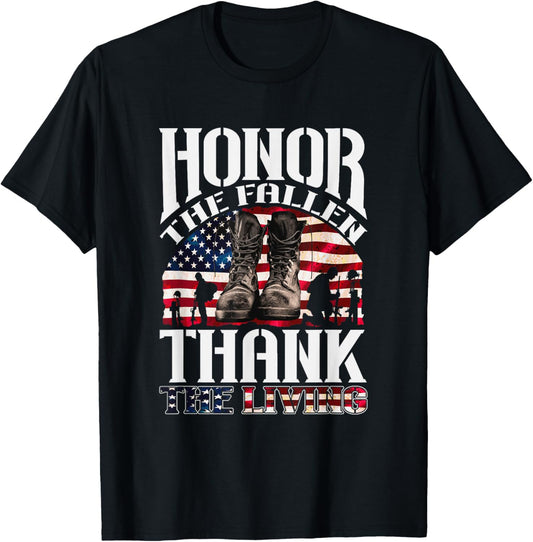 Honor The Fallen Thank The Living Veteran Memorial Day