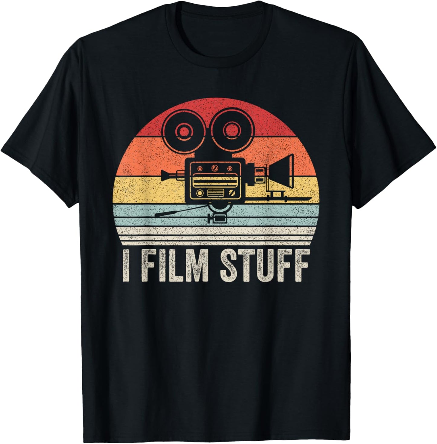 Vintage Retro I Film Stuff Shirt Filmmaker Gift