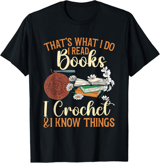 Crocheting Reading Books Crocheter Crochet