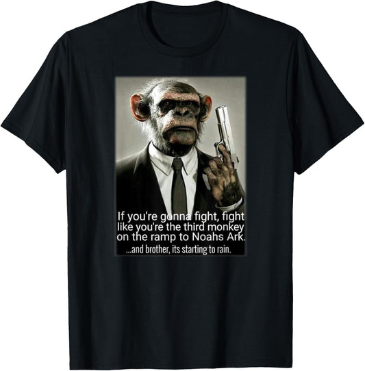 Fight Like your Third Monkey on Noahs Ark Pop Culture