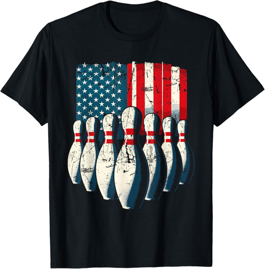 American Flag Bowling