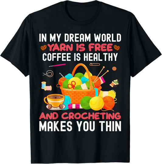 Funny Crochet Yarn Coffee Collecting Crochet Stuff knitting