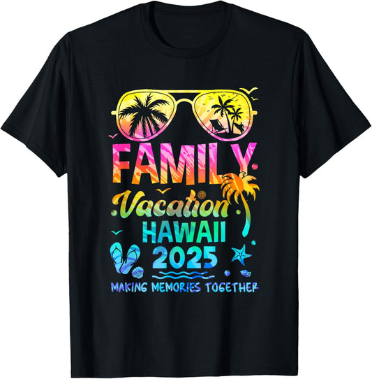 Family Vacation 2025 Hawaii Matching Memories Together