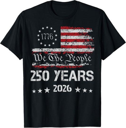 250Th America Us 250 Years We The People Birthday July 4Th