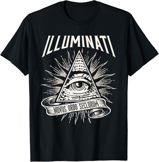 Illuminati T Shirt New World Order, Eye Of Providence