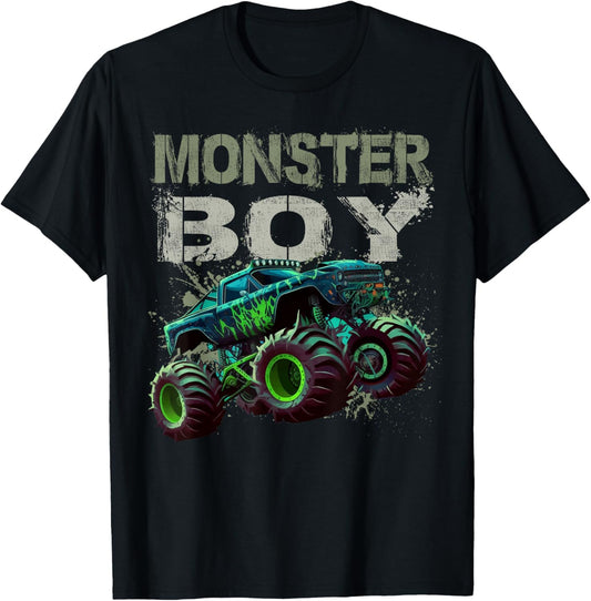 Monster Truck Boy Family Matching Monster Truck Lovers
