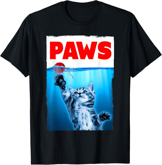 Paws Cat Parody Chasing String Ball