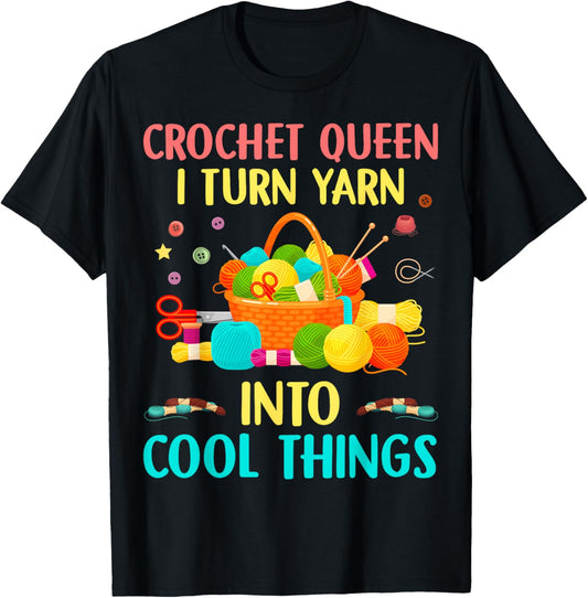Crochet Yarn Knitting Needles Lover Crocheting Sewing Yarn