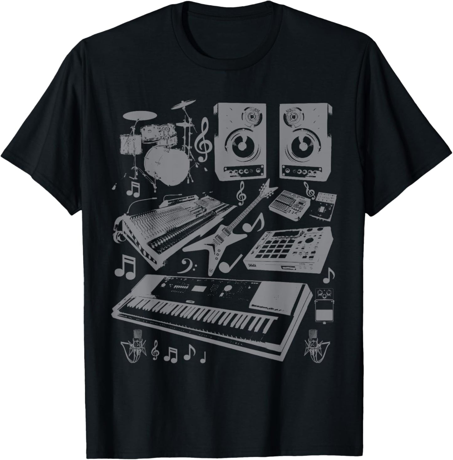 Beat Maker T-Shirt Old School Hip Hop Rap Music Apparel