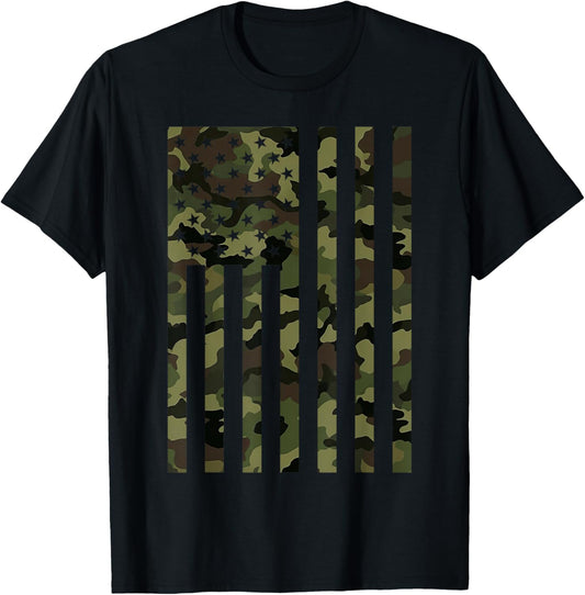 Camo American Flag Usa Camouflage Men Boys Women Girls Kids