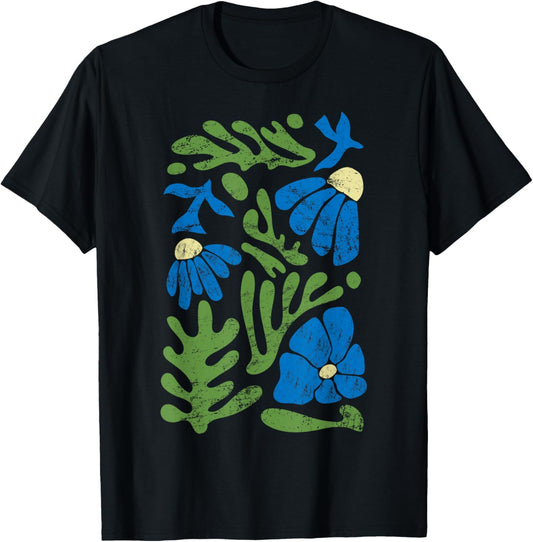 Matisse Abstract Autumn Artificial Flower Aesthetic Paint