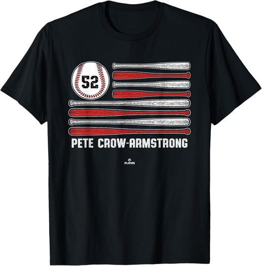 Baseball American Flag Pete Crow Armstrong Chicago Baseball