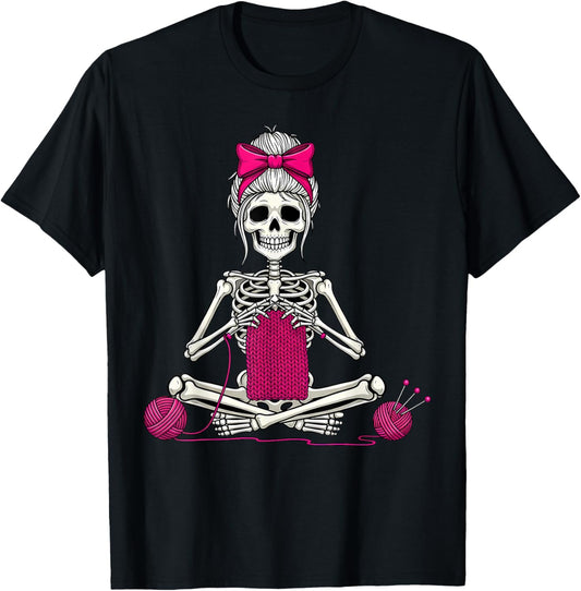 Halloween Spooky Skeleton Yarn Craft Crochet