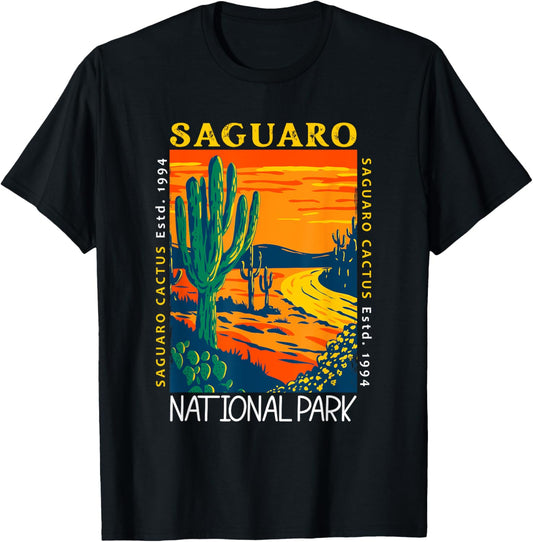 Saguaro National Park Vintage Saguaro Cactus Vintage