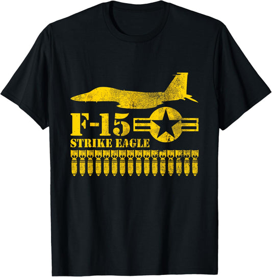 F 15 Strike Eagle Air Force T Shirt