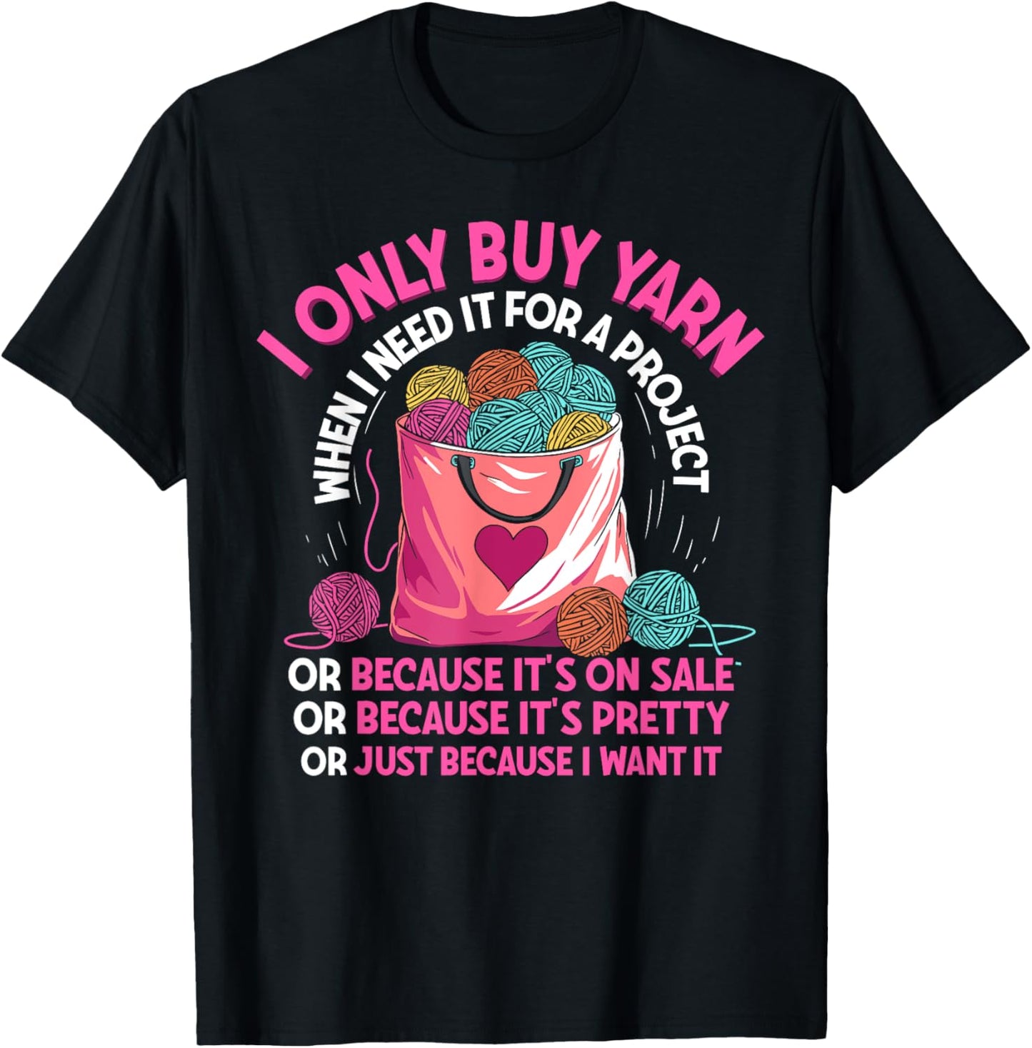 Funny crochet saying yarn crocheting for women