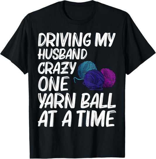 Funny Knitting Gift For Women Mama Crochet Yarn Thread