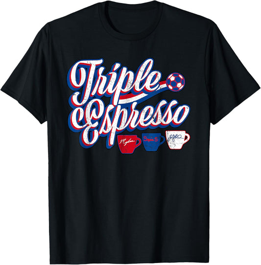 Triple Espresso T Shirt Triple Espresso America Usa Flag