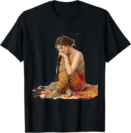 Fantasy Woven Wrapped Yarn