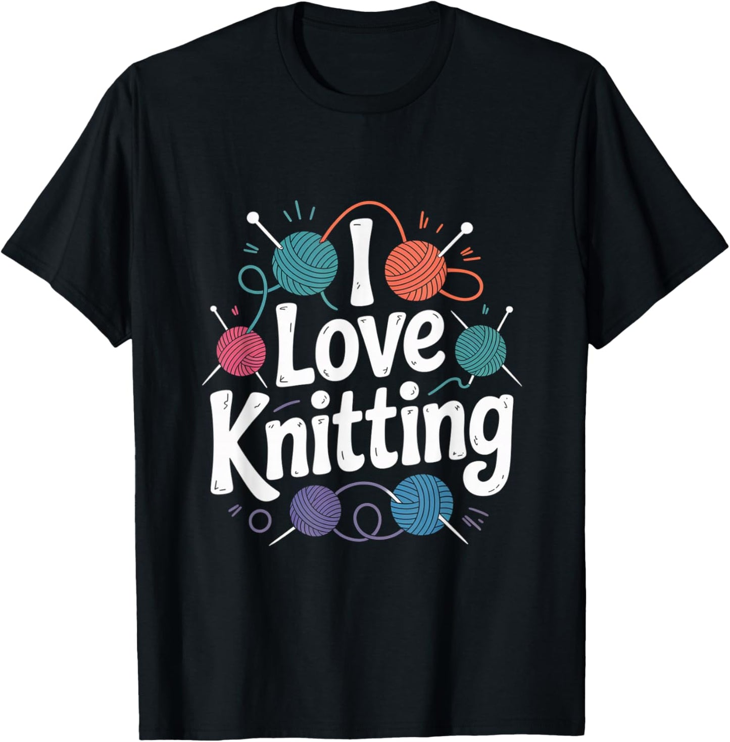 I Love Knitting Enthusiast Yarn Passion