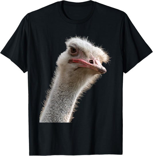 Funny Ostrich Face   Zookeeper Safari Animal Lover