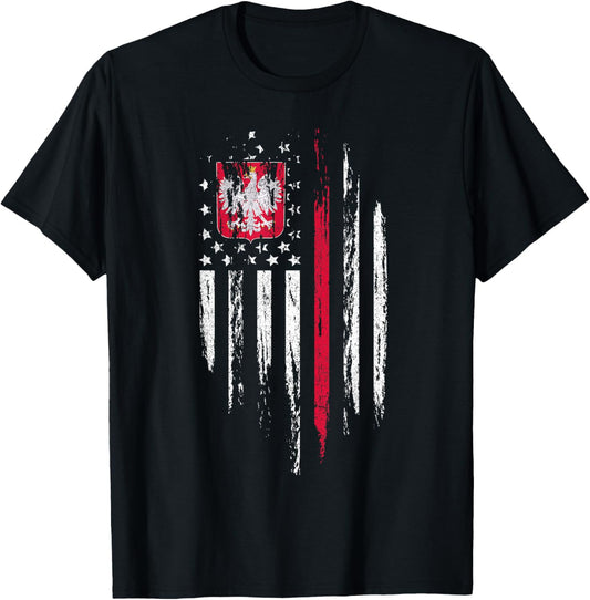 Polish American Flag Combo Poland Usa Polska Patriotic Gift