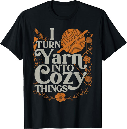 Knitter Crochet Crocheting Yarn T-Shirt, Small