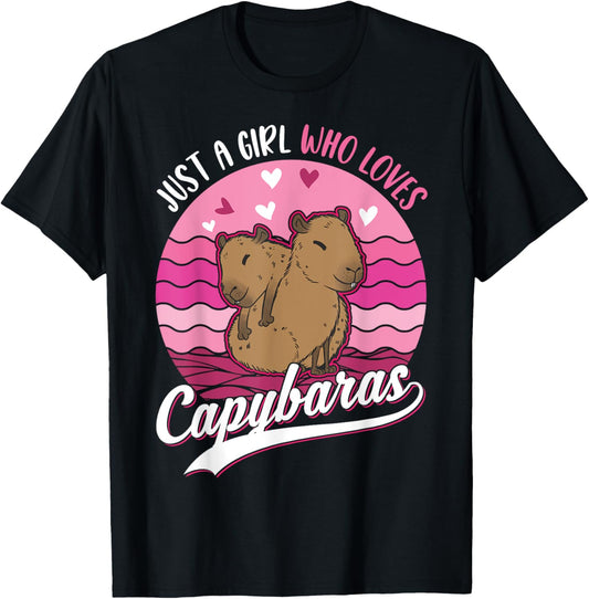 Just A Girl Who Loves Capybaras