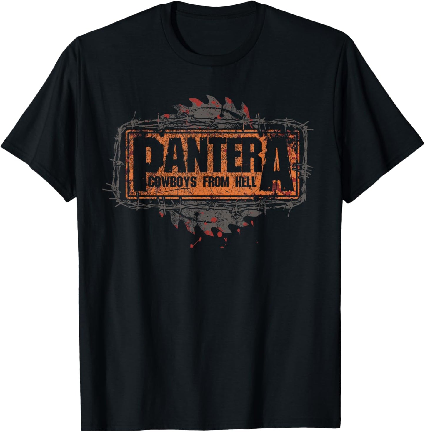 Pantera Official Cowboys From Hell Saw Logo