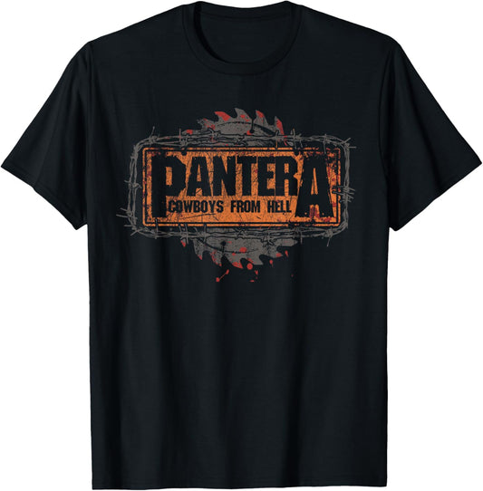Pantera Official Cowboys From Hell Saw Logo