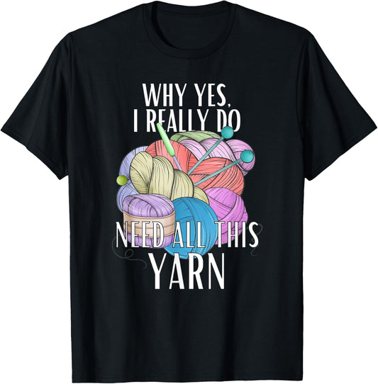 Why yes, I really do need all this yarn | Crochet Knitting