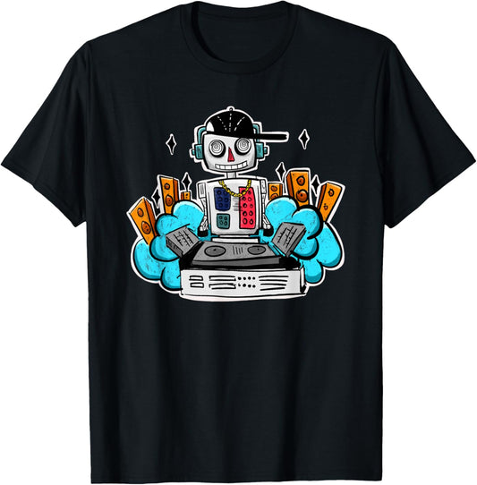 Beat Maker Music Producer Cute Robot