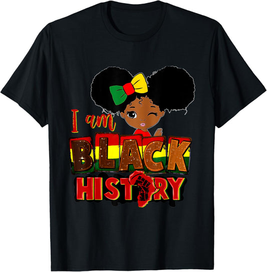 Womens I Am Black History Month Woman Black Girl