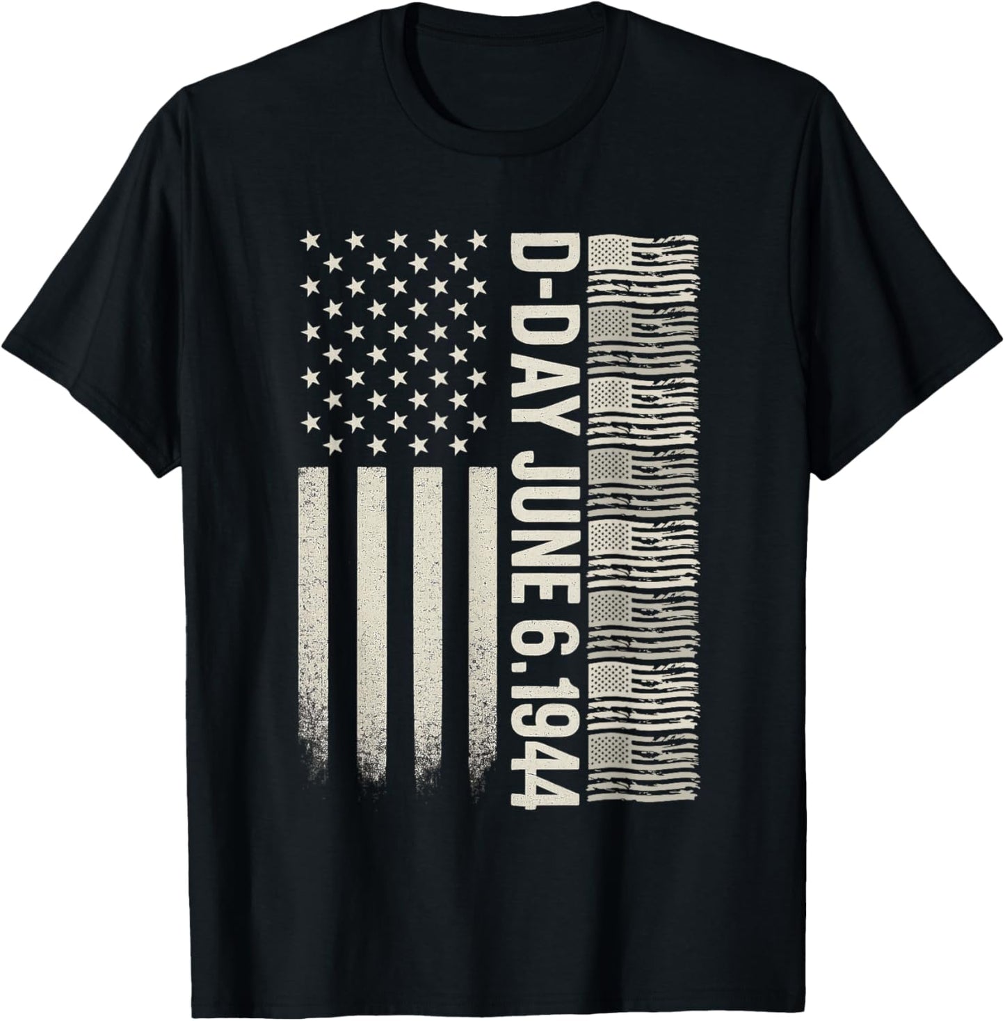 D Day 81St Anniversary 1944 2025 American Flag Men D Day
