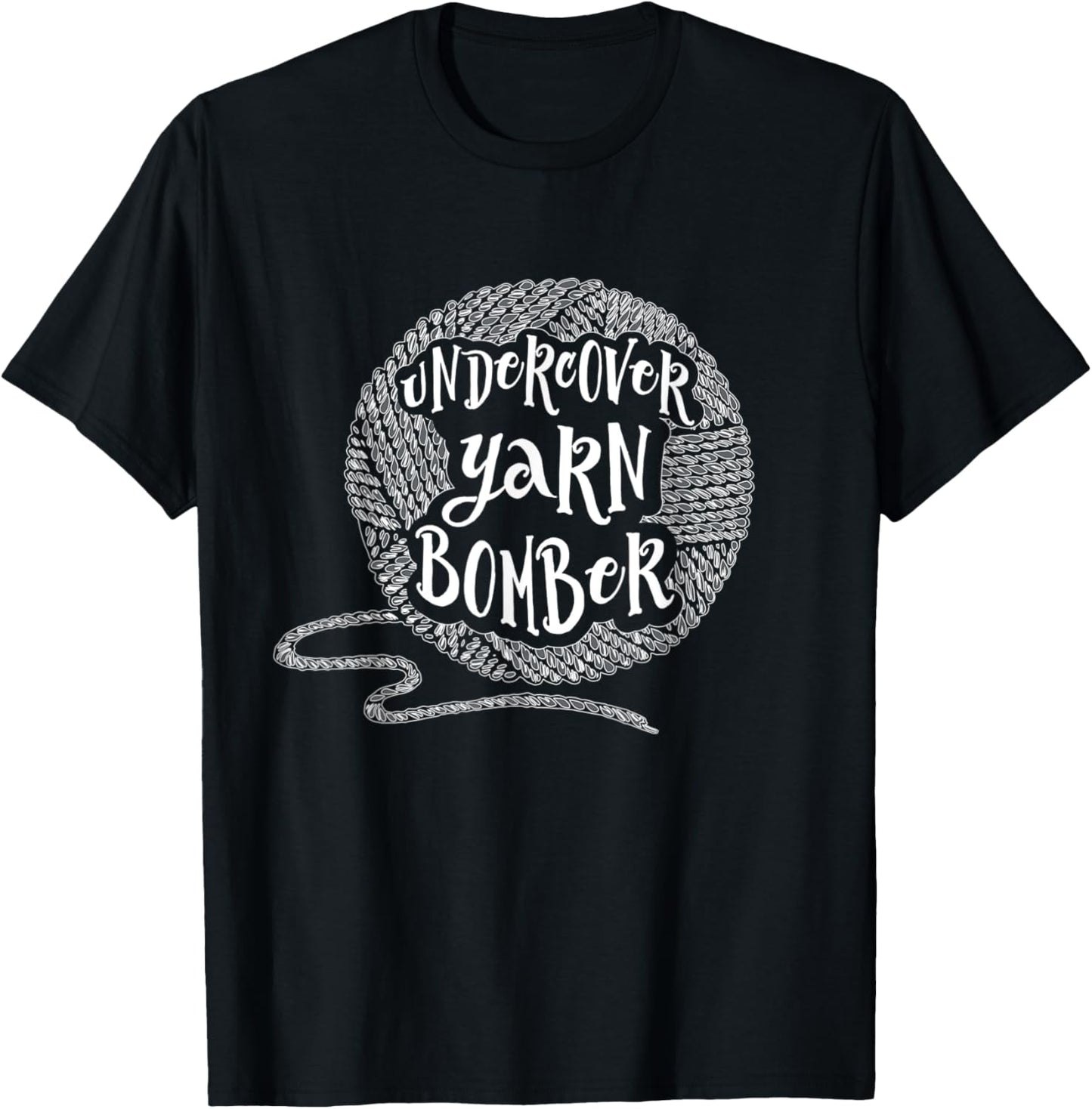 Funny Knitting Crochet - Undercover Yarn Bomber