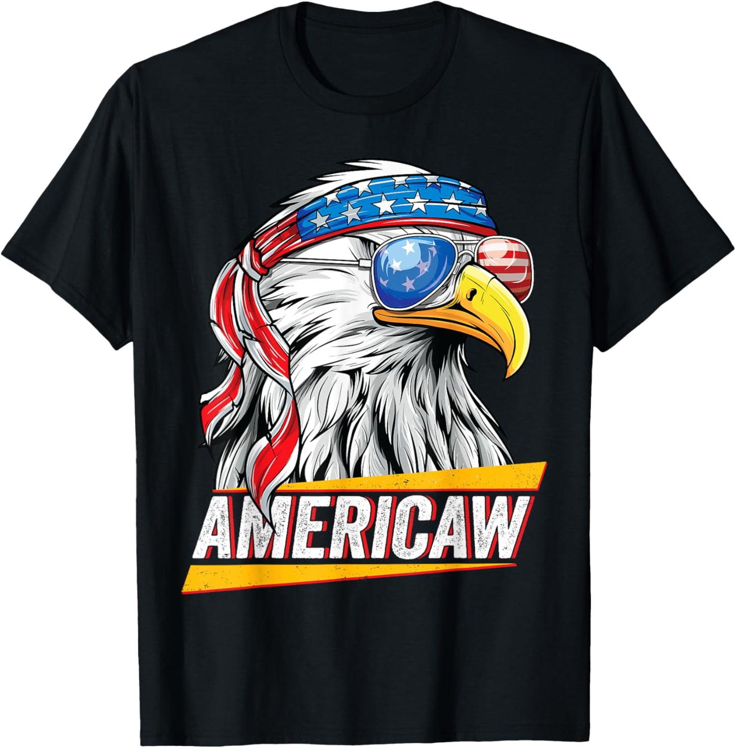Bald Eagle Americaw American Flag Usa Patriotic Merica