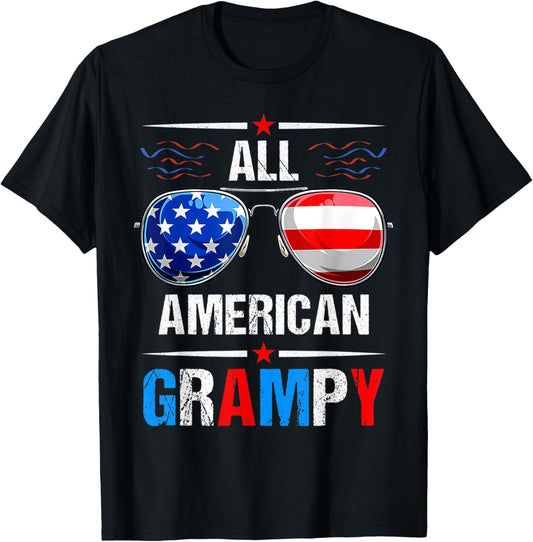 All American Flag Grampy July 4Th Sunglasses Usa Patriotic