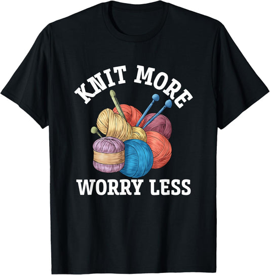 Knit More Worry Less Yarn Relaxation