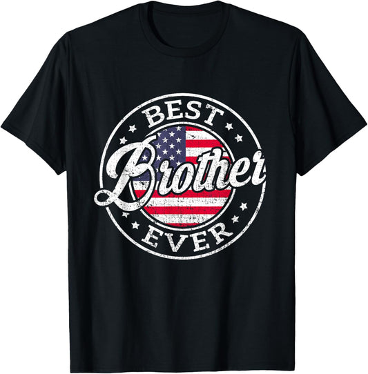Best Brother Ever Usa Flag Family Matching
