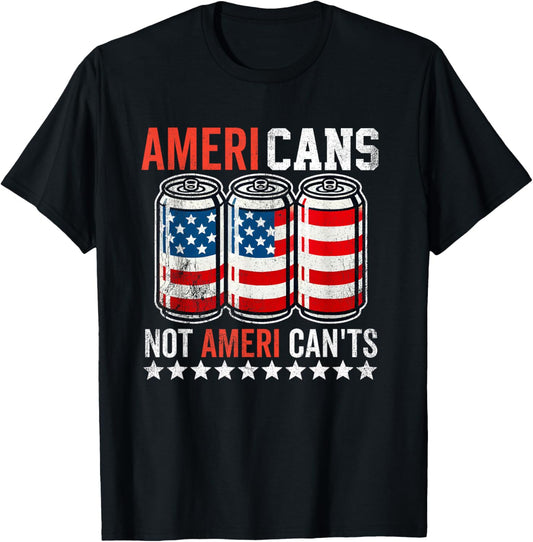 Funny American Beer Cans Ameri Can Not Ameri Cant Usa