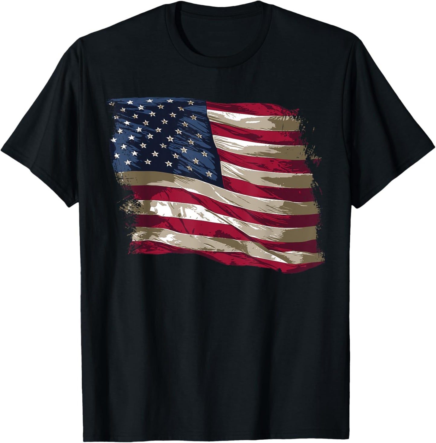American Flag Distressed
