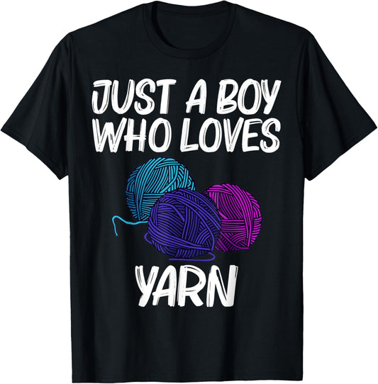 Funny Knitting Gift For Boys Kids Crochet Yarn Thread