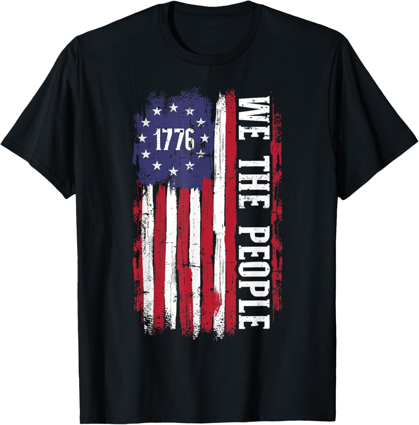 Us American Flag 1776 We The People For Independence Day