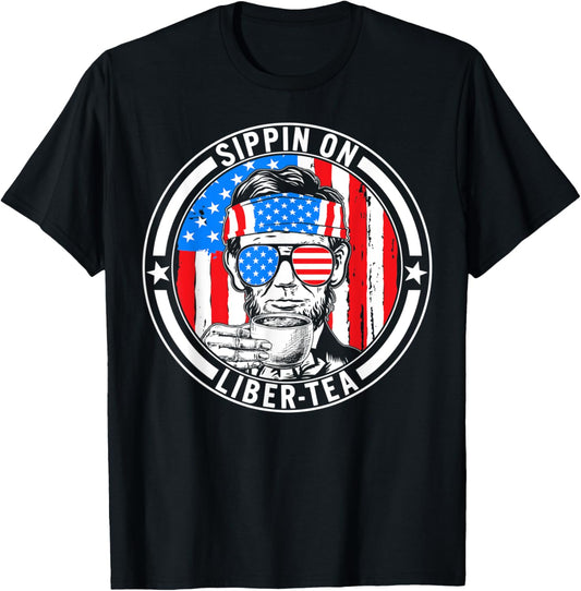 4Th Of July Sippin On Liber Tea Lincoln Usa Independence Day