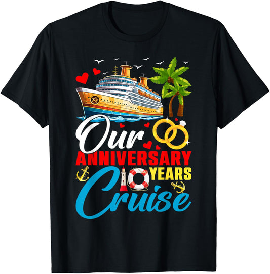 Our 10 Years Anniversary Cruise Husband Wife Couple Matching