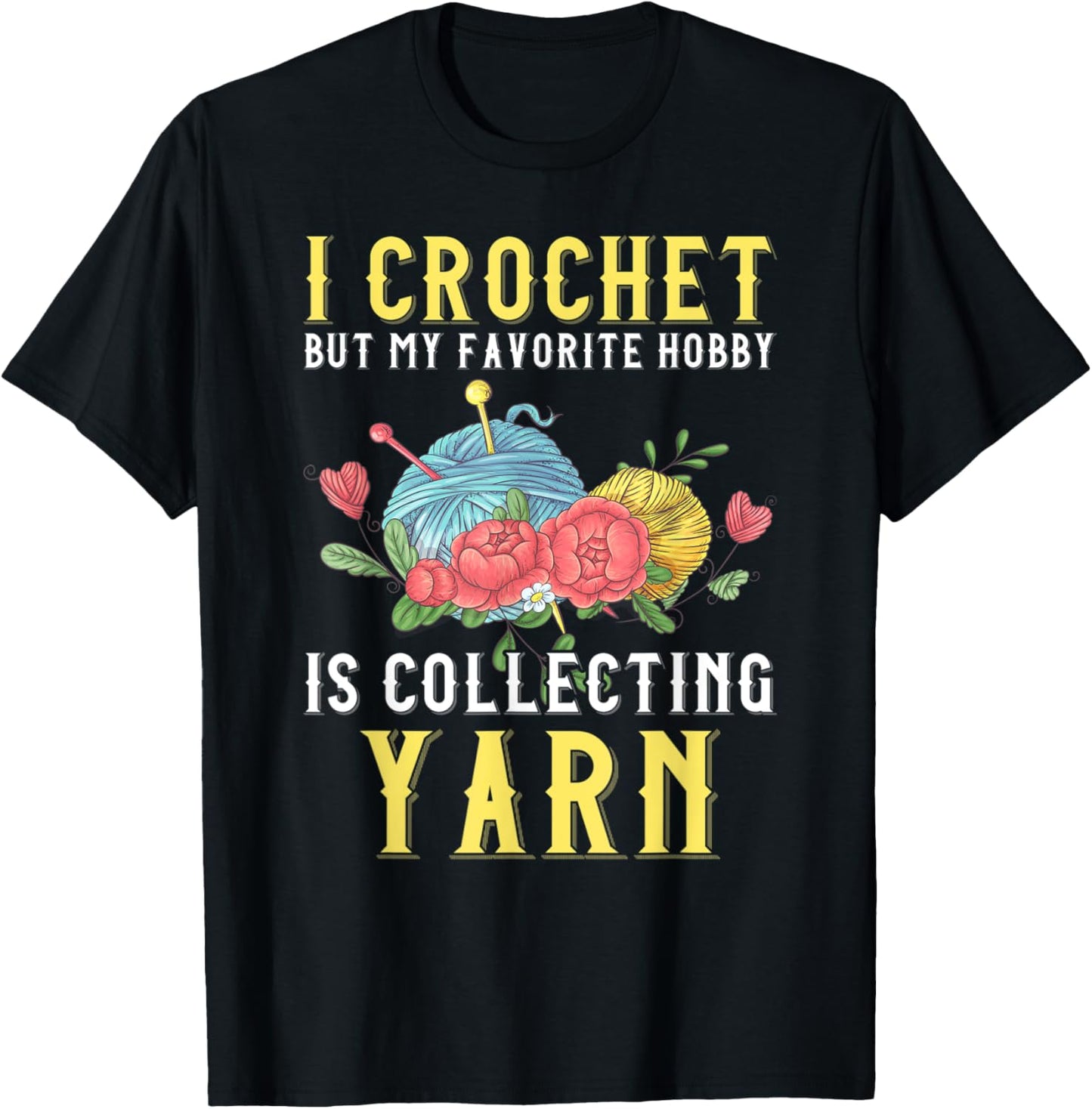 Crochet Crafting Hobby Collecting Yarn Lover